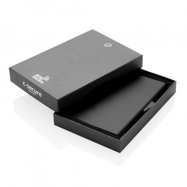 Logo trade promotional gifts picture of: C-Secure aluminium RFID card holder