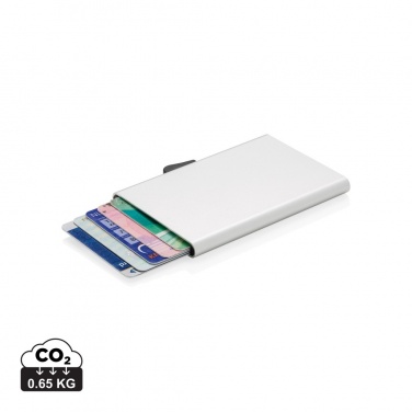 Logotrade promotional product picture of: C-Secure aluminium RFID card holder