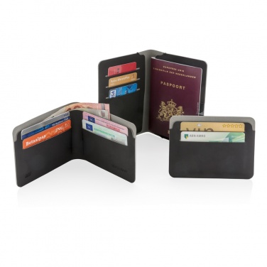 Logo trade promotional items image of: Quebec RFID safe cardholder