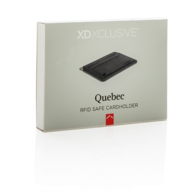 Logo trade corporate gift photo of: Quebec RFID safe cardholder