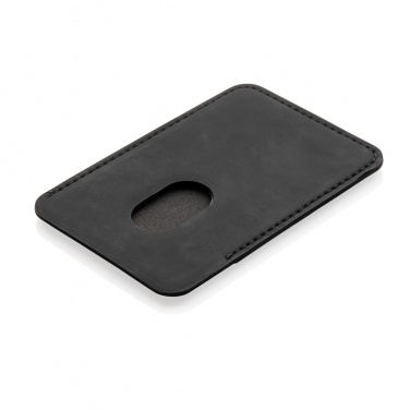 Logo trade promotional giveaway photo of: Magnetic phone card holder