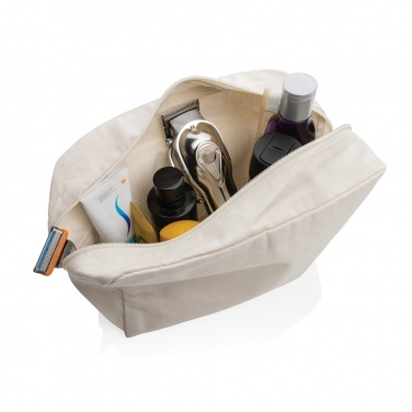 Logotrade promotional product image of: Impact Aware™ 285 gsm rcanvas toiletry bag undyed