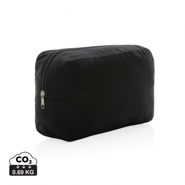 Logotrade promotional merchandise picture of: Impact Aware™ 285 gsm rcanvas toiletry bag undyed