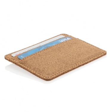 Logotrade business gifts photo of: Cork secure RFID slim wallet