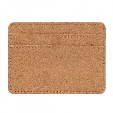 Logo trade advertising products image of: Cork secure RFID slim wallet