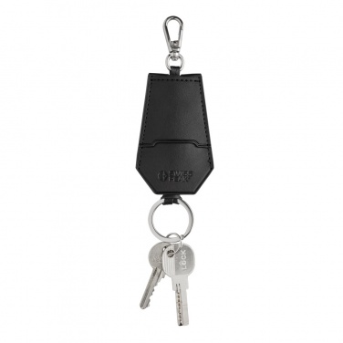 Logotrade promotional merchandise image of: SP Tula RCS certified recycled PU key holder and pen set