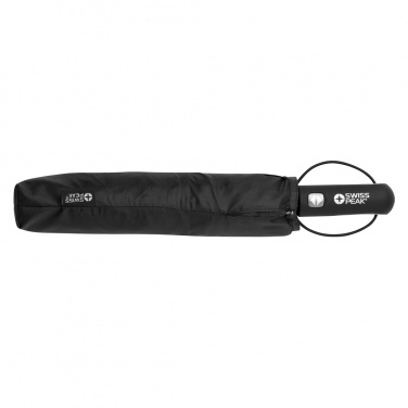 Logo trade promotional merchandise photo of: Swiss Peak Aware™ Tornado 27” pocket storm umbrella