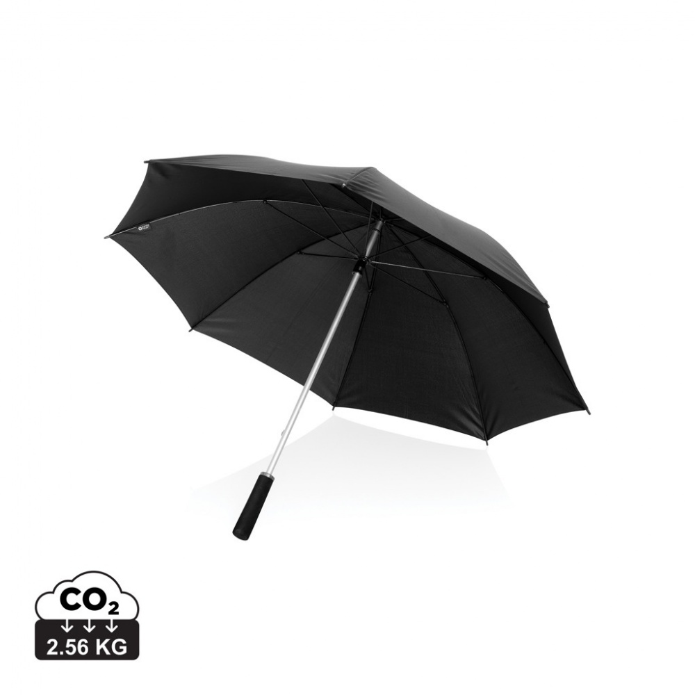 Logotrade promotional item picture of: Swiss Peak Aware™ Ultra-light manual 25” Alu umbrella