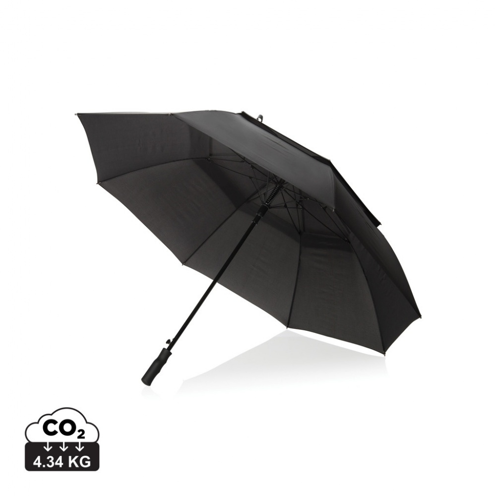 Logo trade promotional merchandise picture of: Swiss Peak AWARE™ Tornado 30" storm umbrella