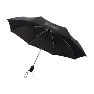 Logo trade promotional merchandise picture of: Swiss Peak AWARE™ Traveller 21” automatic umbrella