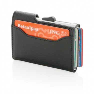 Logo trade promotional merchandise picture of: C-Secure RFID card holder & wallet