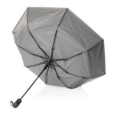 Logo trade promotional gifts image of: 21" Impact AWARE™ RPET 190T Pongee dual colour mini umbrella