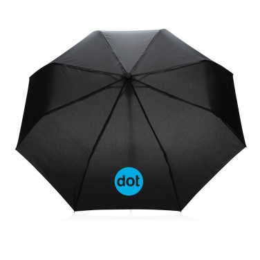 Logotrade promotional product image of: 21" Impact AWARE™ RPET 190T mini auto open umbrella