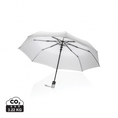 Logotrade promotional merchandise picture of: 21" Impact AWARE™ RPET 190T mini auto open umbrella