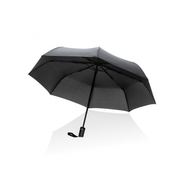 Logo trade promotional products picture of: 21" Impact AWARE™ RPET 190T auto open/close umbrella