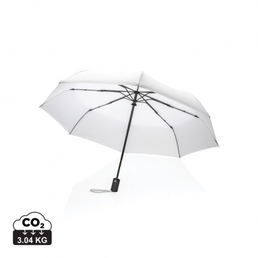 Logo trade promotional products picture of: 21" Impact AWARE™ RPET 190T auto open/close umbrella