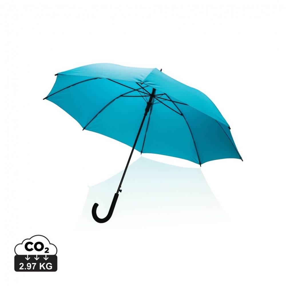 Logotrade business gift image of: 23" Impact AWARE™ RPET 190T standard auto open umbrella