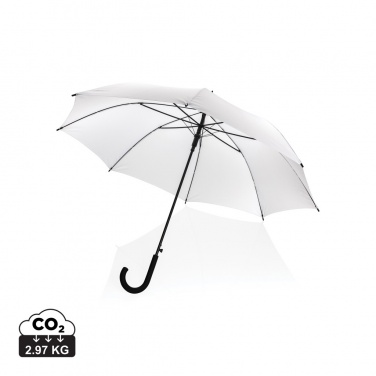 Logotrade corporate gifts photo of: 23" Impact AWARE™ RPET 190T standard auto open umbrella