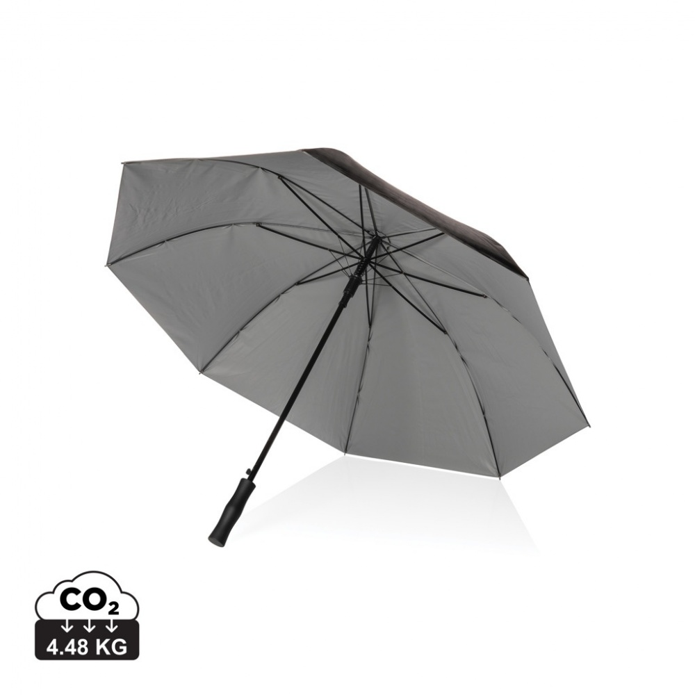 Logotrade promotional giveaway picture of: 27" Impact AWARE™ RPET 190T dual colour auto open umbrella