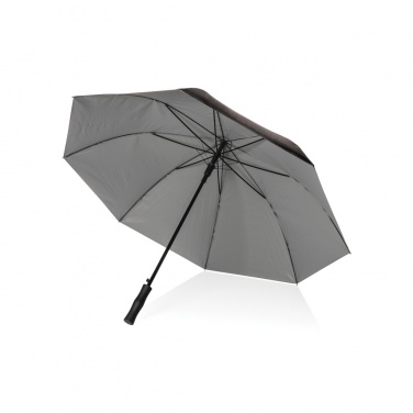 Logotrade promotional product picture of: 27" Impact AWARE™ RPET 190T dual colour auto open umbrella