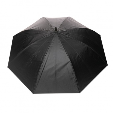 Logo trade promotional giveaways image of: 27" Impact AWARE™ RPET 190T dual colour auto open umbrella