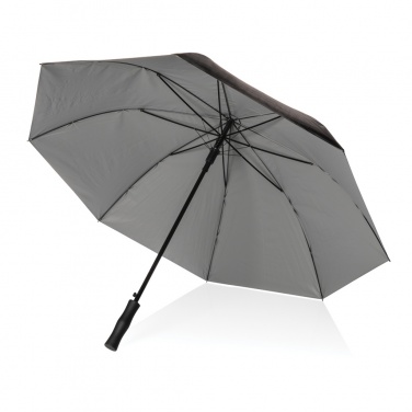 Logotrade business gift image of: 27" Impact AWARE™ RPET 190T dual colour auto open umbrella