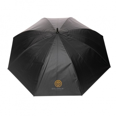 Logo trade advertising products image of: 27" Impact AWARE™ RPET 190T dual colour auto open umbrella