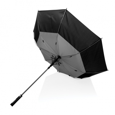 Logotrade promotional item picture of: 27" Impact AWARE™ RPET 190T auto open stormproof umbrella