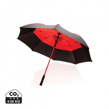 Logotrade promotional merchandise photo of: 27" Impact AWARE™ RPET 190T auto open stormproof umbrella