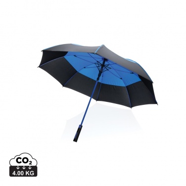 Logotrade promotional giveaway image of: 27" Impact AWARE™ RPET 190T auto open stormproof umbrella