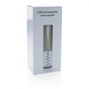 Logotrade promotional product picture of: Electric wine opener - USB rechargeable