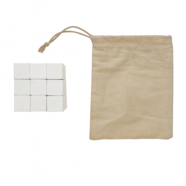 Logotrade promotional merchandise image of: Wooden brain game in canvas pouch