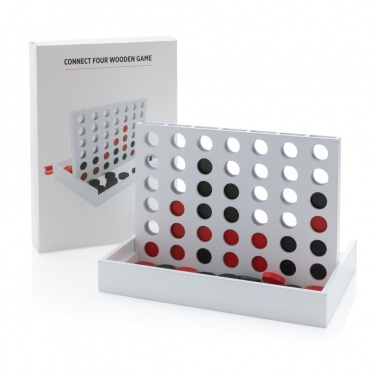 Logotrade promotional giveaways photo of: Connect four wooden game