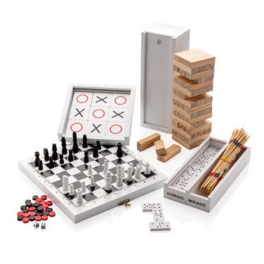 Logo trade corporate gift photo of: Deluxe 3-in-1 boardgame in box