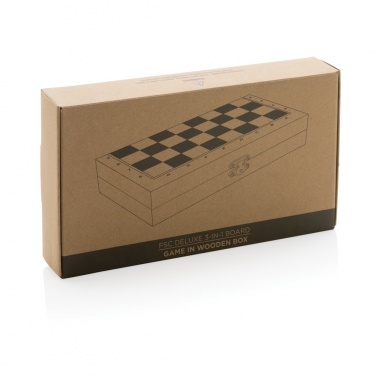 Logotrade advertising products photo of: Deluxe 3-in-1 boardgame in box