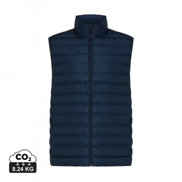 Logo trade advertising products image of: Iqoniq Meru men recycled polyester bodywarmer