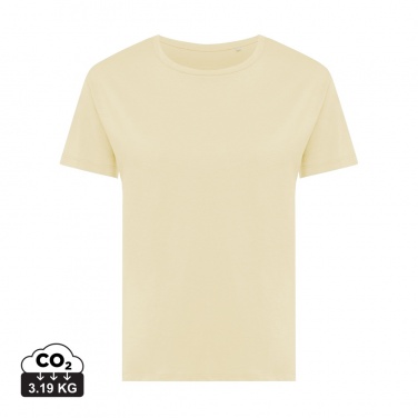 Logo trade promotional merchandise picture of: Iqoniq Yala women lightweight recycled cotton t-shirt