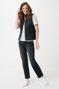 Logo trade promotional gift photo of: Iqoniq Meru women recycled polyester bodywarmer