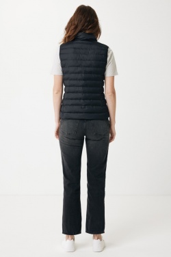 Logo trade promotional merchandise image of: Iqoniq Meru women recycled polyester bodywarmer