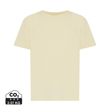 Logo trade promotional gift photo of: Iqoniq Koli kids lightweight recycled cotton t-shirt