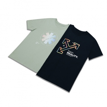 Logo trade business gifts image of: Iqoniq Bryce recycled cotton t-shirt