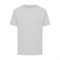 Iqoniq Kakadu relaxed recycled cotton t-shirt, heather grey