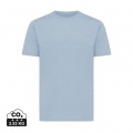 Iqoniq Sierra lightweight recycled cotton t-shirt, light heather blue