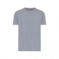 Iqoniq Brett recycled cotton t-shirt, light heather navy