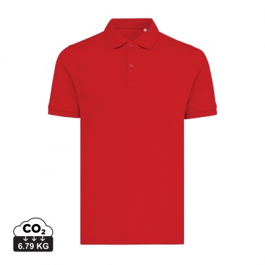 Logo trade promotional gifts image of: Iqoniq Yosemite recycled cotton pique polo