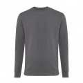 Iqoniq Zion recycled cotton crew neck, anthracite