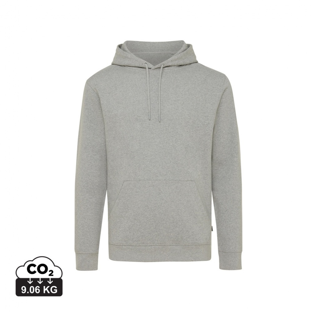 Logotrade promotional item picture of: Iqoniq Torres recycled cotton hoodie undyed