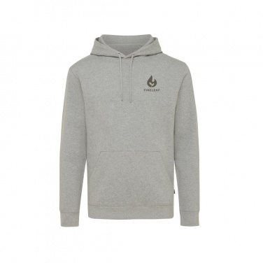 Logo trade promotional merchandise image of: Iqoniq Torres recycled cotton hoodie undyed