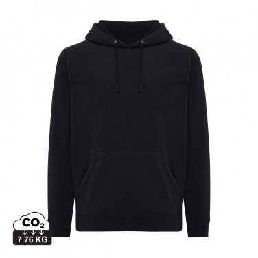 Logotrade advertising products photo of: Iqoniq Trivor recycled polyester microfleece hoodie