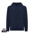 Iqoniq Trivor recycled polyester microfleece hoodie, navy